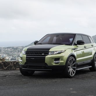 Two Tone Land Rover Range Rover Evoque Gets a Revised Fascia