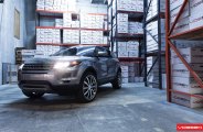 Luxury Vossen Rims Beautify Modern Silhouette of Range Rover Evoque