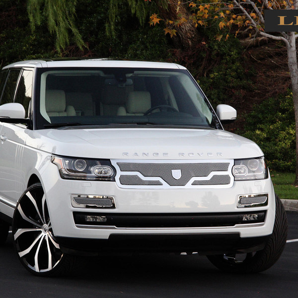 Lust Lexani Rims on White Range Rover HSE - Photo by Lexani