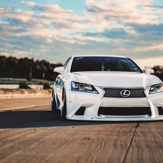 Air Runner Lexus GS350 on Avant Garde Rims - Photo by Avant Garde