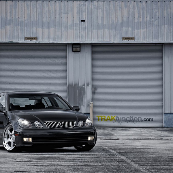 Black Lexus GS with Chrome Grille - Photo by ADV.1