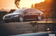 Sleek Black Lexus GS with Minor Custom Upgrades