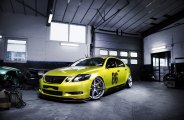 Lexus GS Couldn't Get More Stylish with Yellow Paint and Dark Smoke Taillights