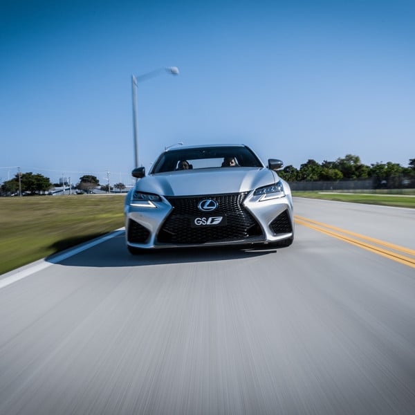 Silver Lexus GS-F With Vossen X Work Custom Wheels - Photo by Vossen