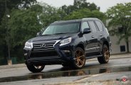 Revolutionary Design of Custom Lexus GX onBronze Forged Vossen Rims