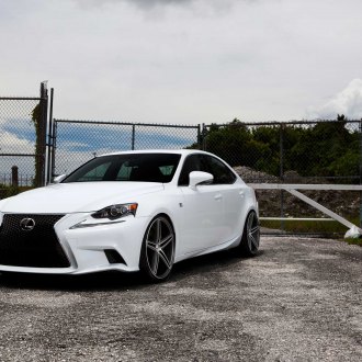 Diamond White Lexus IS F Sporting Stylish Custom Wheels By Vossen CARiD Com Gallery