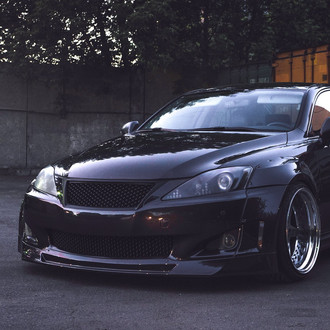 VIP Ride Black Lexus IS Gets Stylish Add-Ons