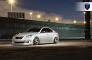 Imposing Silver Lexus IS Boasting Blacked Out Mesh Grille