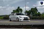 White Lexus IS Taken to Another Level by Custom Ground Effects