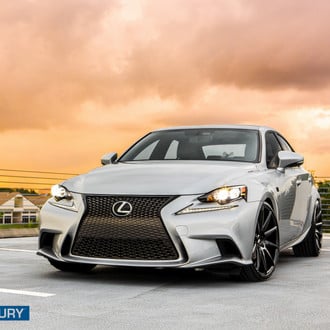 Lexus IS 250 on Sydney Deep Concave Rims - Photo by XO Luxury