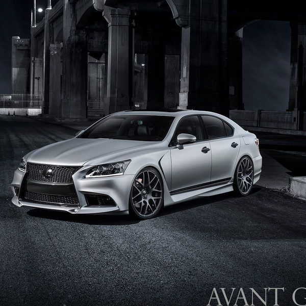 Gorgeous Lexus LS-F on Avant Garde Premium Rims - Photo by Avant Garde