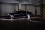 Mighty Black Lexus LS Rolling on ADV1 Forged Rims