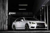A Touch of Luxury with Custom ADV1 Wheels for Lexus LS460L