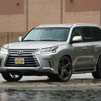 Exterior Upgrades Detected on Striking Gray Lexus LX