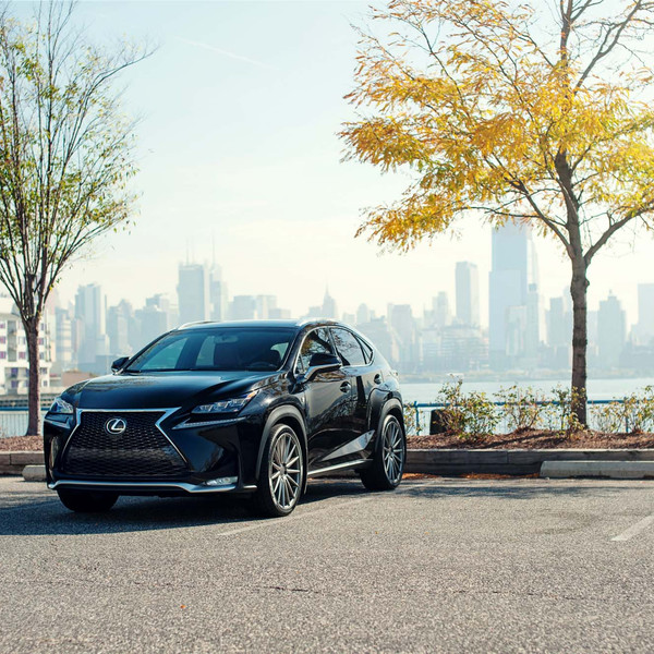 VFS2 Rims On a Black Lexus NX - Photo by Vossen