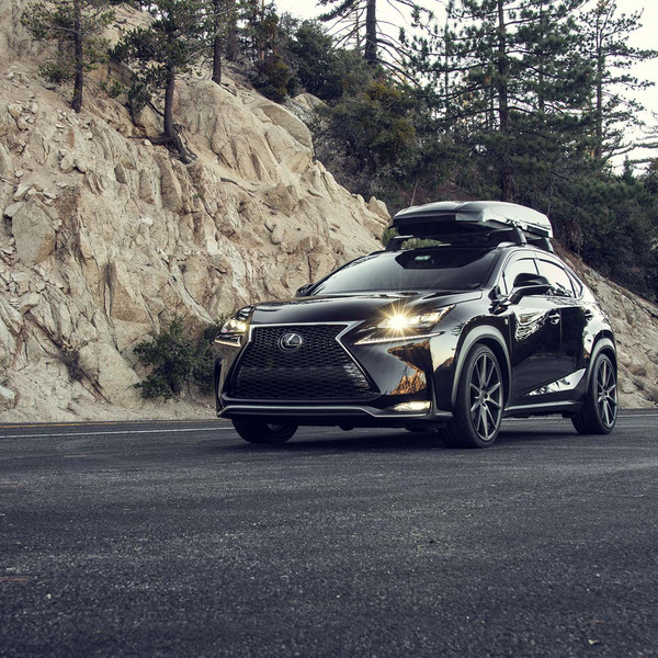 Vossen VPS 301 Custom Wheels on Black Lexus NX200t - Photo by Vossen