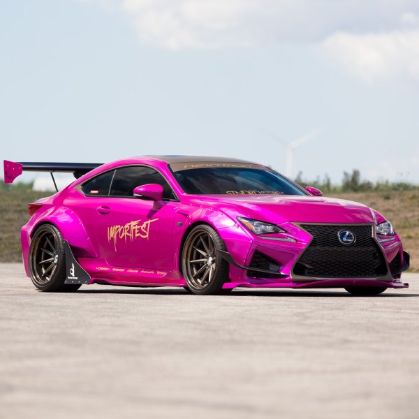 lexus rc f wide body