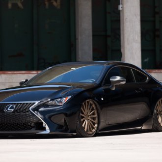 Black And White Balance - Stanced Lexus RC-F Equipped With Blaque ...