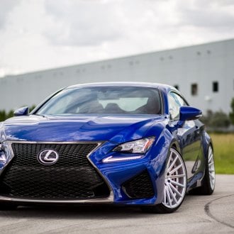 lexus rc with rims