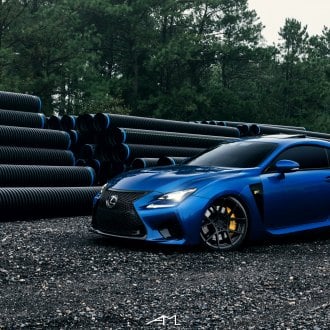 lexus rc with rims