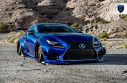 Racy Nature of Stanced Lexus RC Accentuated with Custom Body Parts