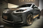 Conceited Gray Debadged Bespoke Lexus RX