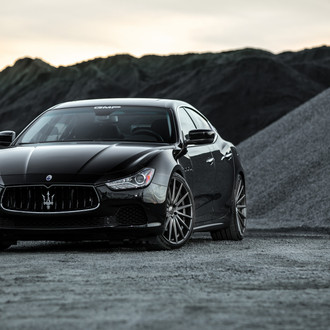 Gorgeous Maserati Ghibli Sitting on Classy Vossen Wheels - Photo by Vossen