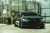 Mean Black Maserati Quattroporte Gets Tuning Tweaks