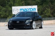 Renovated Black Mazda 6 with Custom Parts