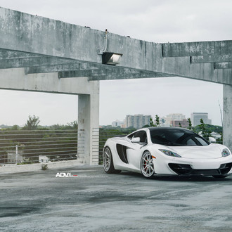 Fine Stance and Premium Forged Rims by ADV on Mclaren 12c