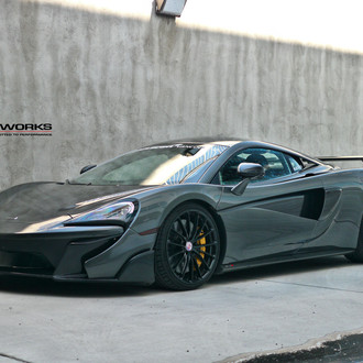 More Than Just a Show Car: Gray McLaren 570S Rocking HRE Wheels