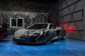Artistic Ride Doesn't Get Better Than Gray Airbrushed McLaren 570S