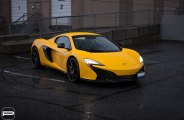 Appealing Aero Kit on Fierce Yellow McLaren 650S