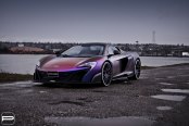 McLaren 675LT Couldn't Look More Eye-Catching than with Chameleon Paint and LED Headlights