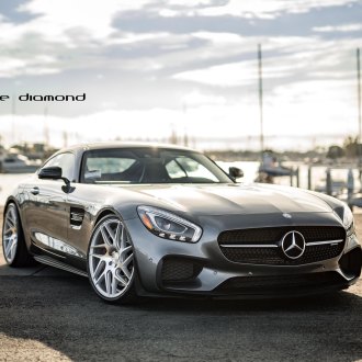 Mean Black Mercedes AMG GT Upgraded with Custom Goodies — CARiD.com Gallery