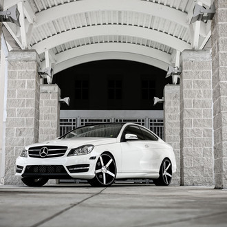 Stylish Accessories for White Mercedes C-Class Coupe
