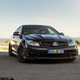Perfect Mix of Design and Performance - C63AMG Coupe - Photo by ADV.1