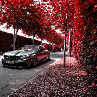 Sporty Looking Mercedes C Class Gets Freshened Exterior