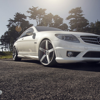 Impeccable Mercedes CL63 AMG Sitting on Classy Vossen Wheels