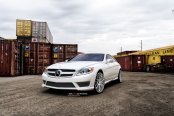 High-End White Mercedes CL Class Goes Stylish with Exterior Aftermarket Goodies