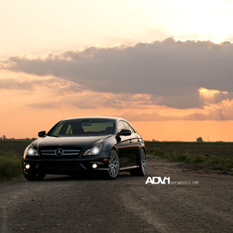 Modest Luxury - Mercedes CLS550 on Custom Wheels - Photo by ADV.1