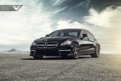 Forged Wheels Transforming Black Mercedes CLS Class into VIP Ride