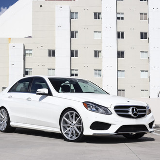 Chrome Custom Parts Adorning Mercedes E Class