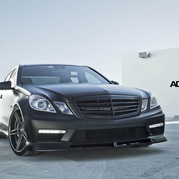 E63 AMG Black Hawk on Custom Rims - Photo by ADV.1