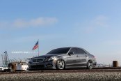 Tuning Magic Touches on Gray Mercedes E-Class