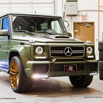 Luxury Troops - Customized G-Class on ADV1 Rims