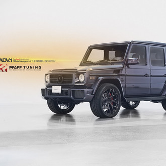 Custom G63 AMG With Side Exit Exhaust - Photo by ADV.1