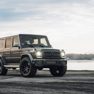 Black Mercedes G Class Boasts Improved LED Lighting and More