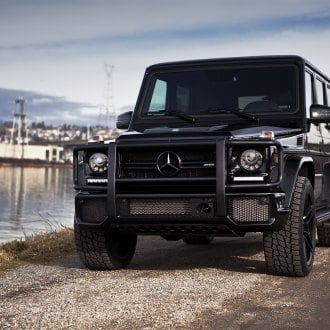 Lifted Mercedes G Class Goes in Style Wearing Matte Black Exterior ...