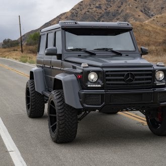 Lifted Mercedes G Class Goes in Style Wearing Matte Black Exterior ...